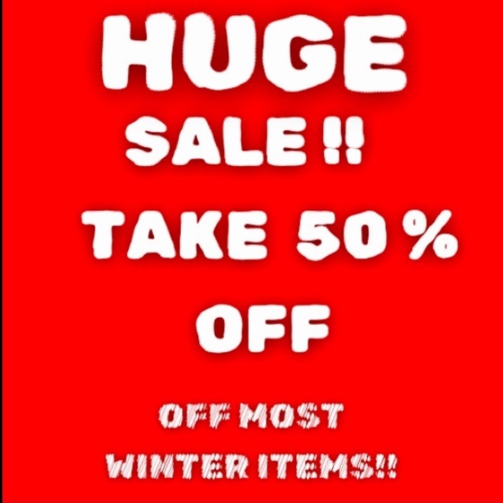 🌺🆘 ✂️50%WINTER CLEARANCE BLOW OUT-SALE‼️ALL ITEMS with the ✂️50% SIGN=HALF OFF - Picture 3 of 4